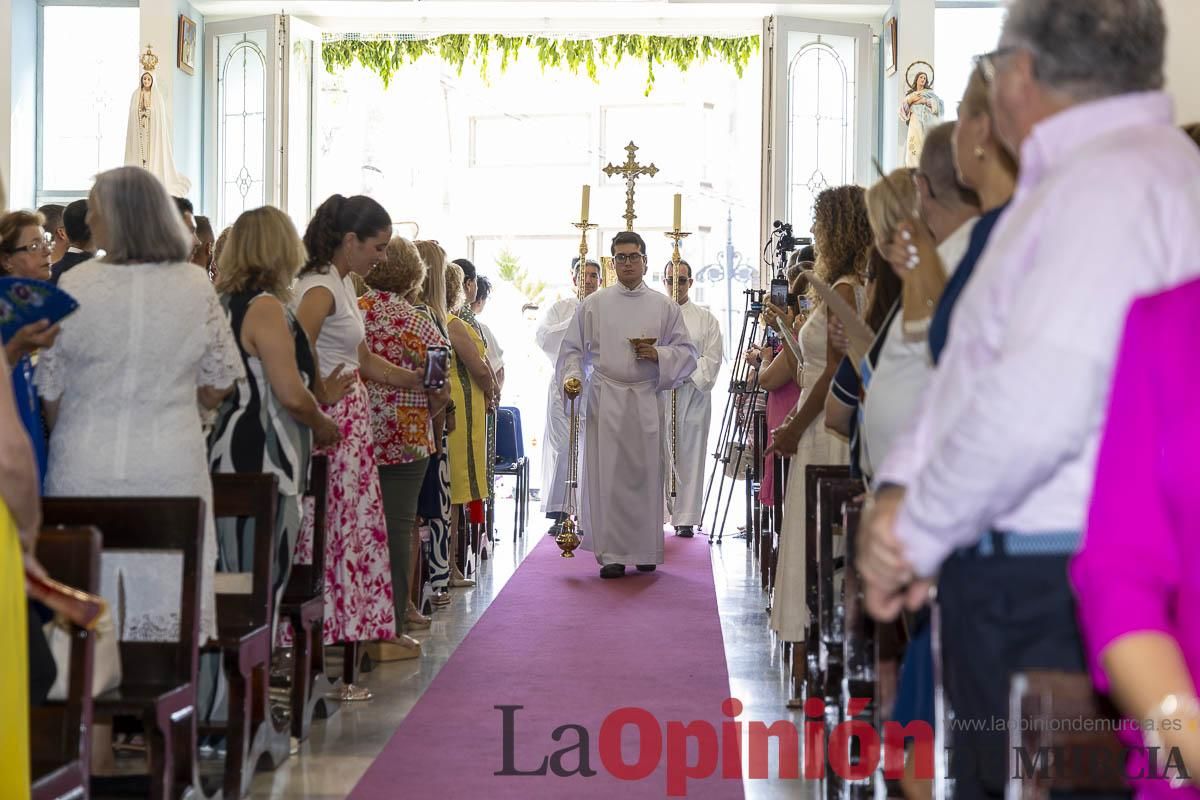 Así se ha vivido la ordenación sacerdotal de Miguel Tovar Fernández en la pedanía molinense de Torrealta