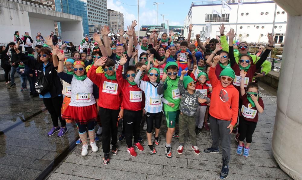 Alrededor de 1.500 personas personas participaron esta mañana en una carrera de obstáculos adaptada para corredores con discapacidad