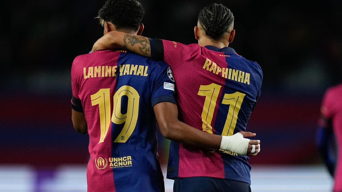 FC Barcelona - Benfica: El doblete de Raphinha