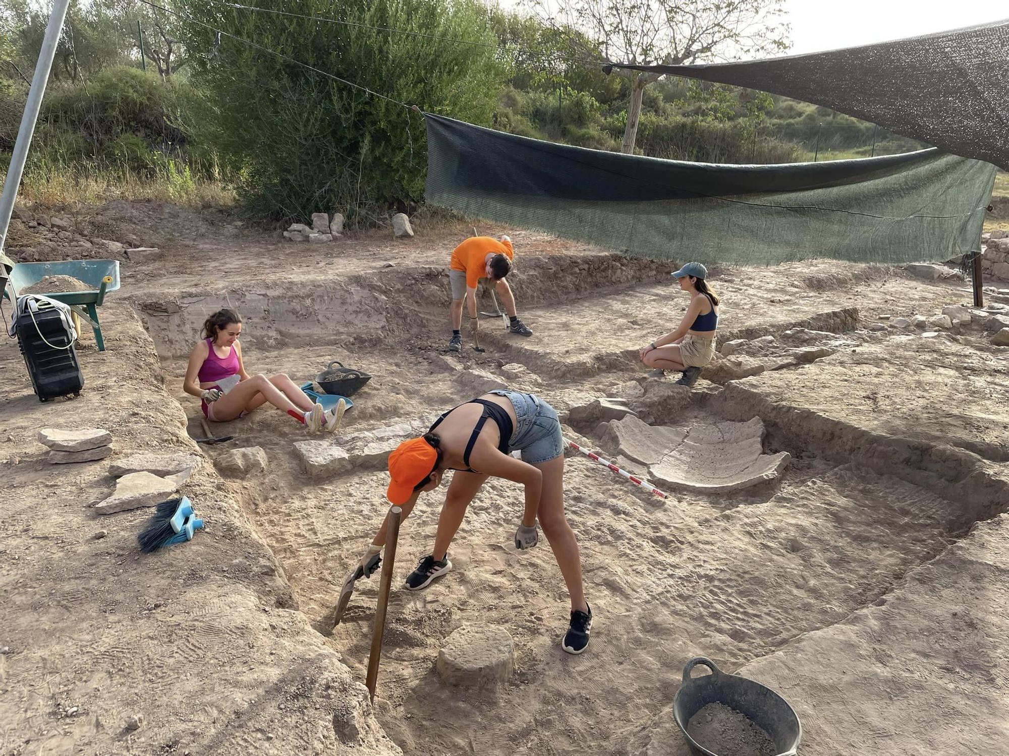 Continúan las excavaciones en la Villa Romana de Viver