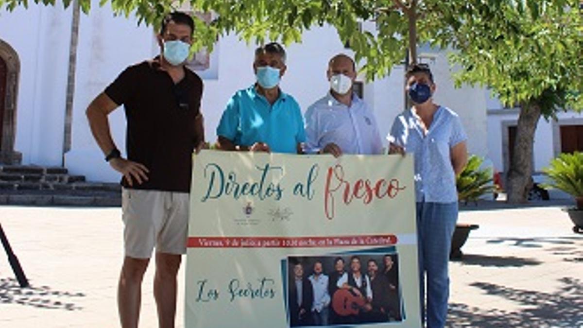 Presentación de los conciertos de este verano en Hinojosa del Duque.