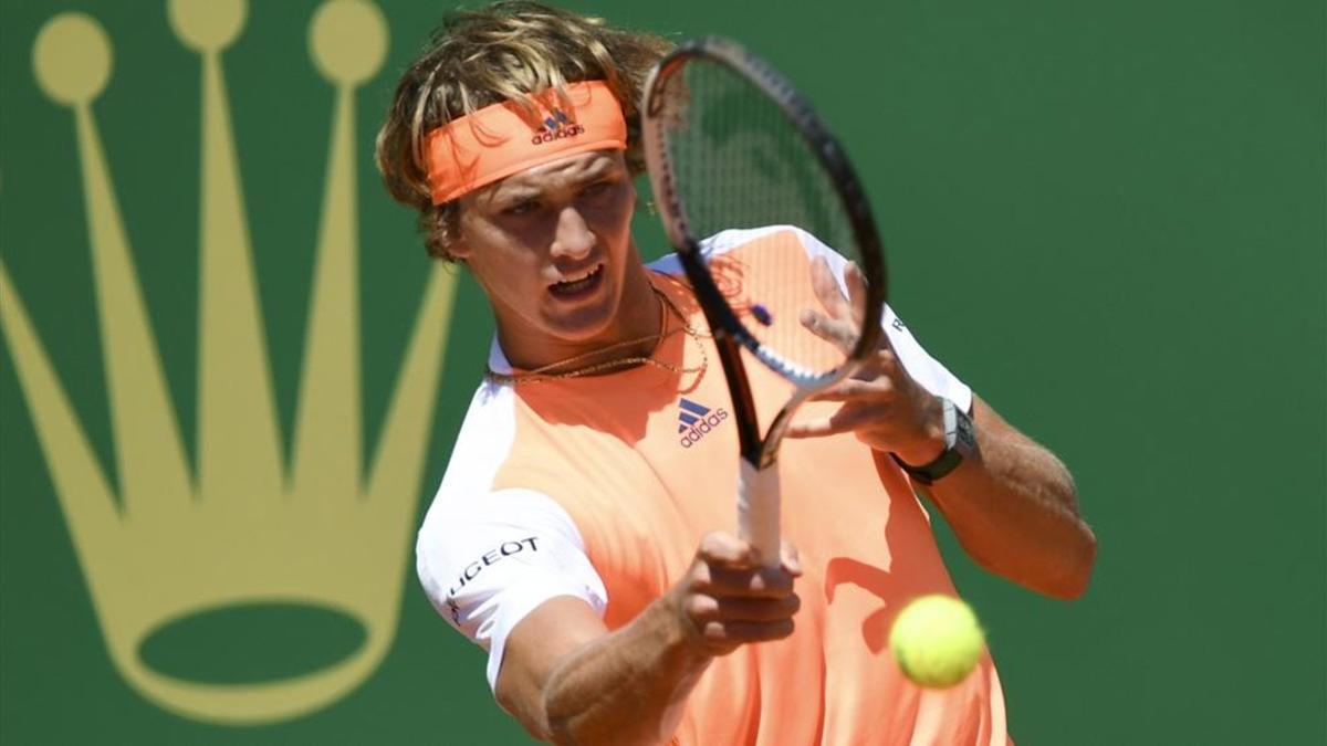 Alexander Zverev accedió por primera vez a los octavos de final de Montecarlo