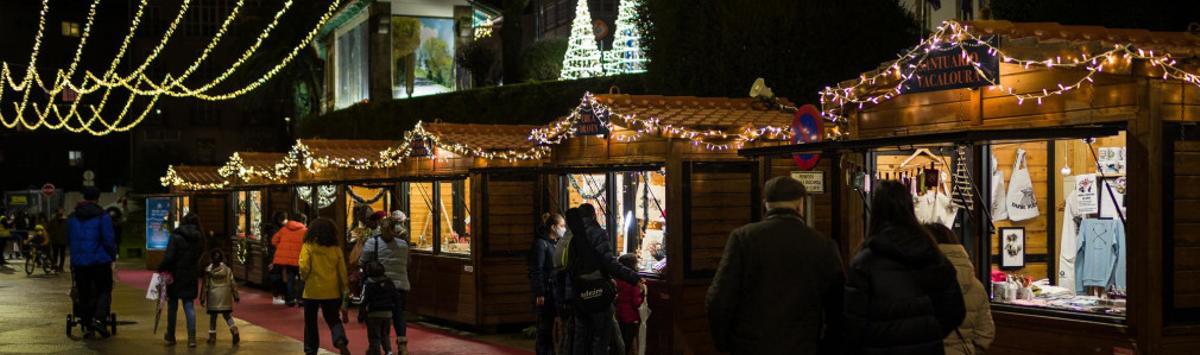 El mercadillo de Nadal de Carreira do Conde estará abierto todos los días de 12.00 a 14.00 y de 17.00 a 21.30