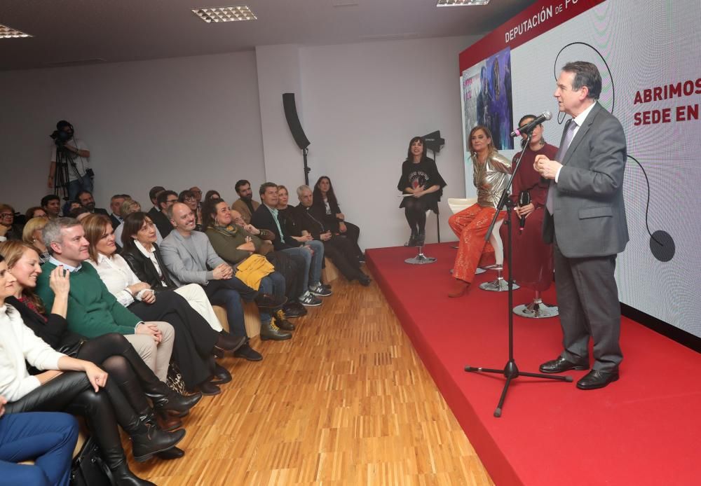 El ente provincial inaugura su sede en el Casco Vello y se suma al traslado de una decena de edificios públicos.