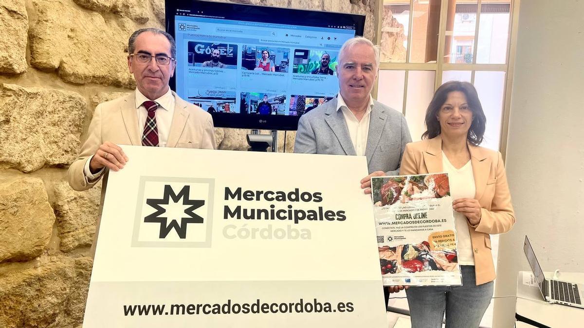 Presentación de la nueva web de los mercados municipales.