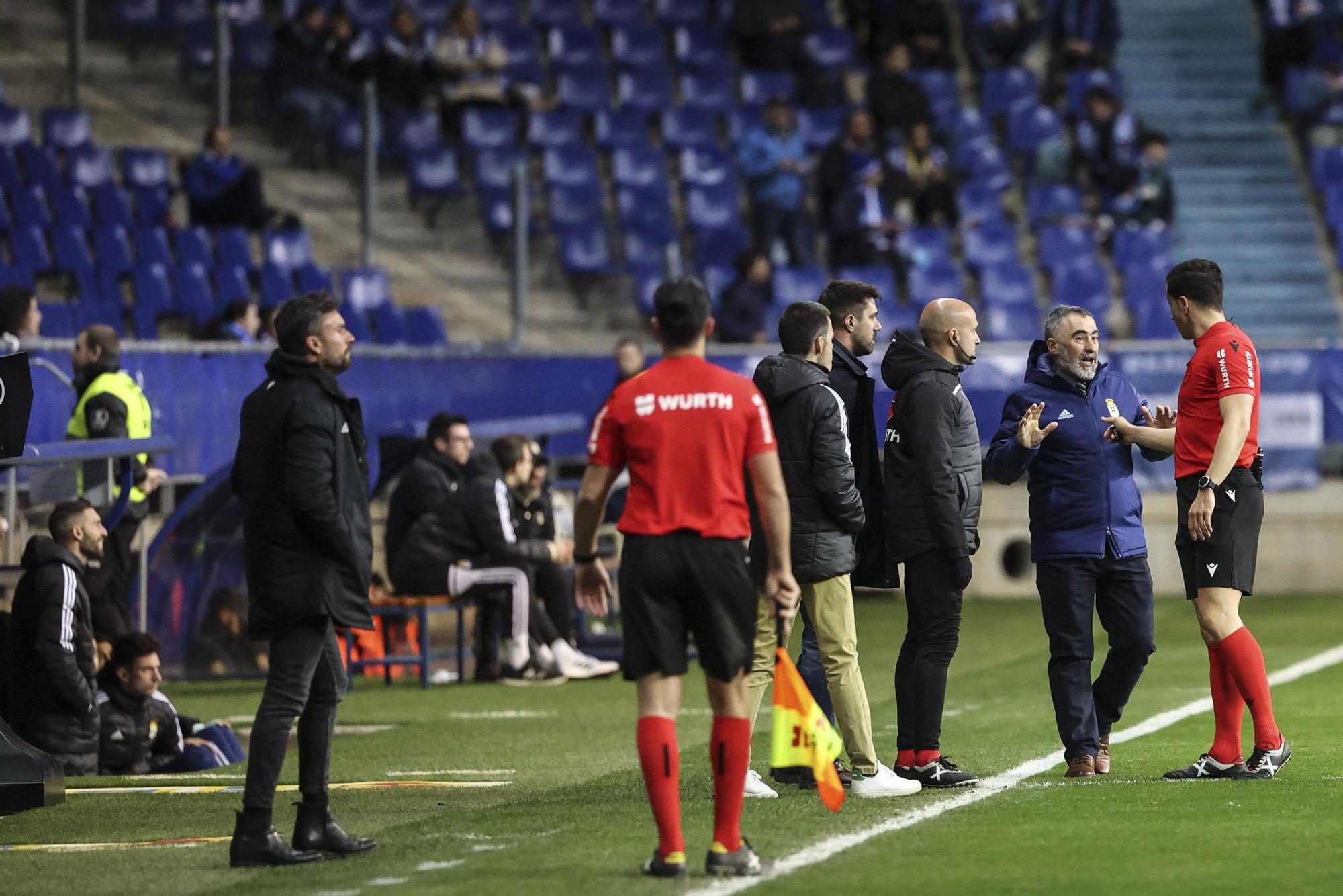 Así fue el encuentro entre el Real Oviedo y el Albacete