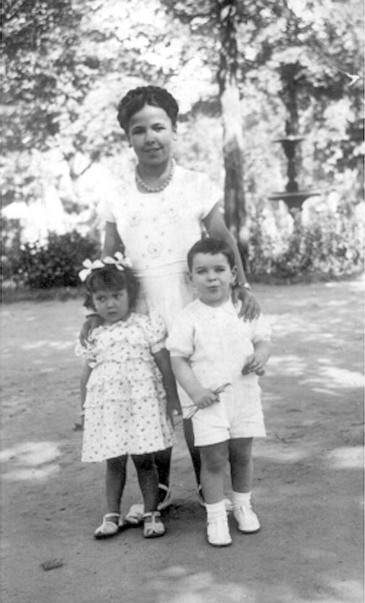 Foto familiar de Conchita Quirós.