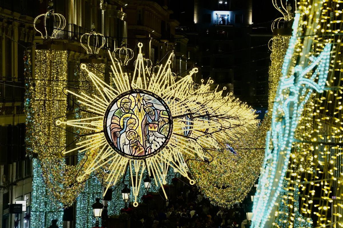 Encendido de las luces de Navidad de Málaga este viernes, 28 de noviembre de 2025