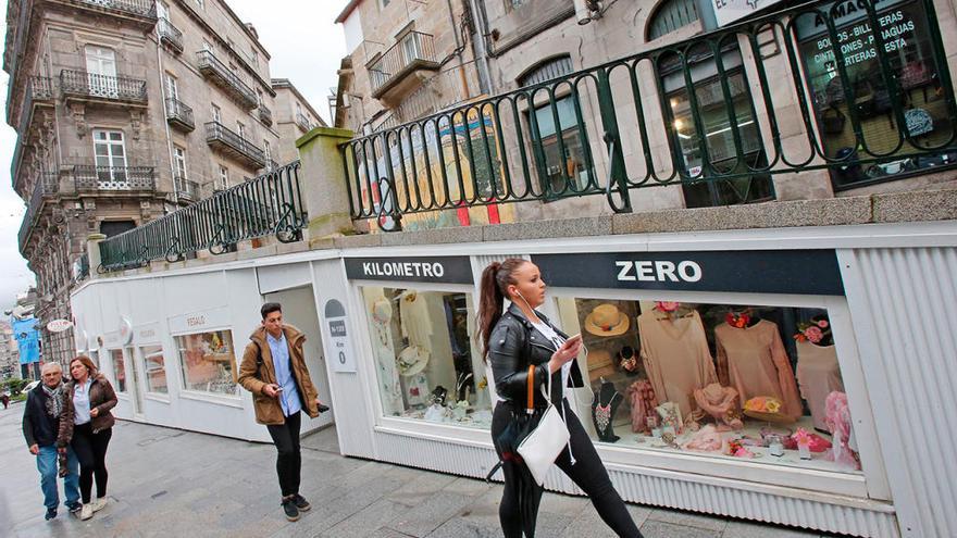 Cruce de las calles Elduayen y plaza Argüelles. // Marta G. Brea