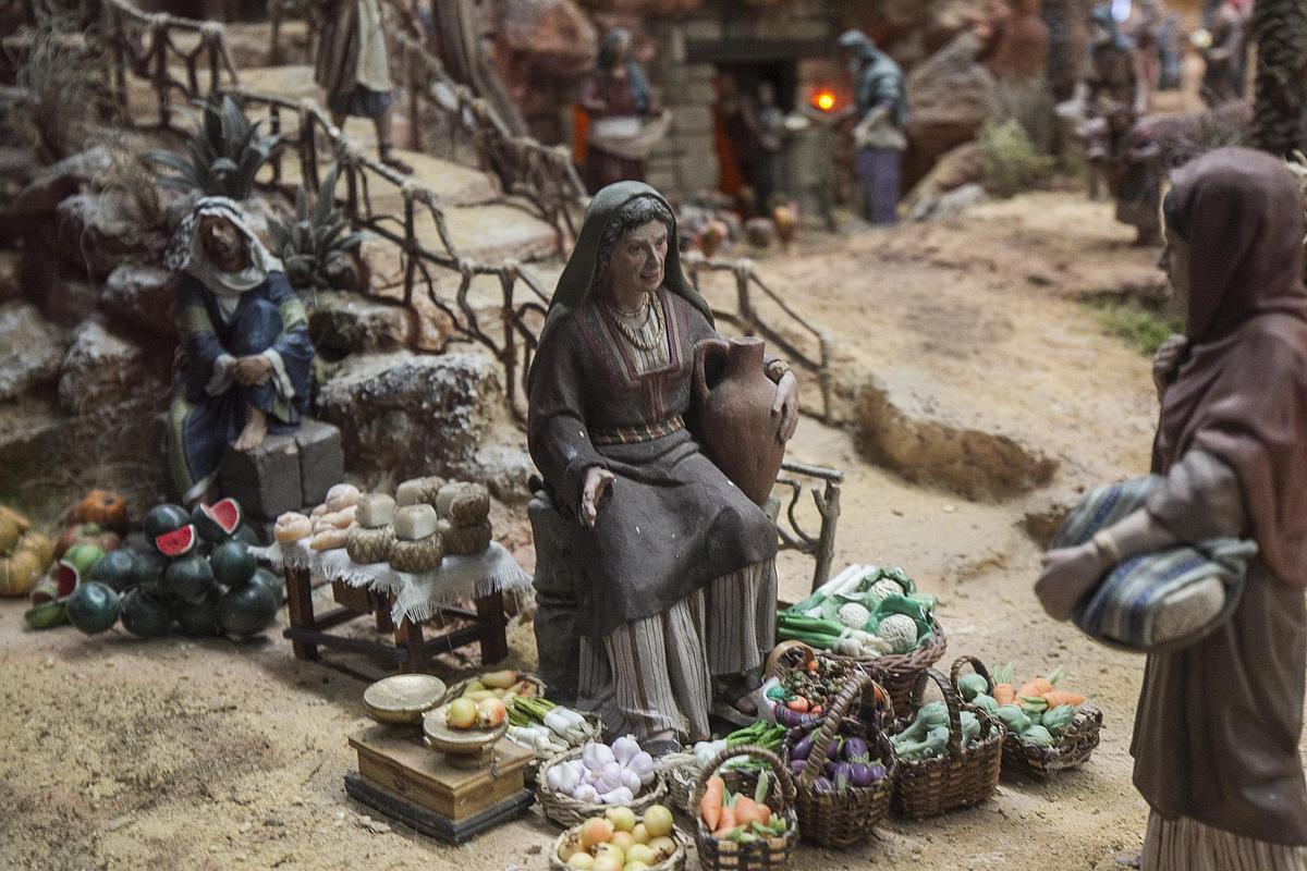 Así es el Belén de Nuevo Centro para la Navidad 2022