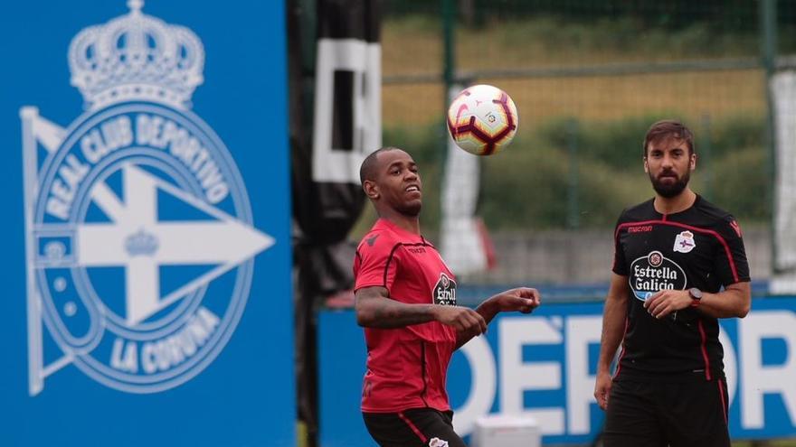 Rolan entrena con el grupo y Sidnei, al margen