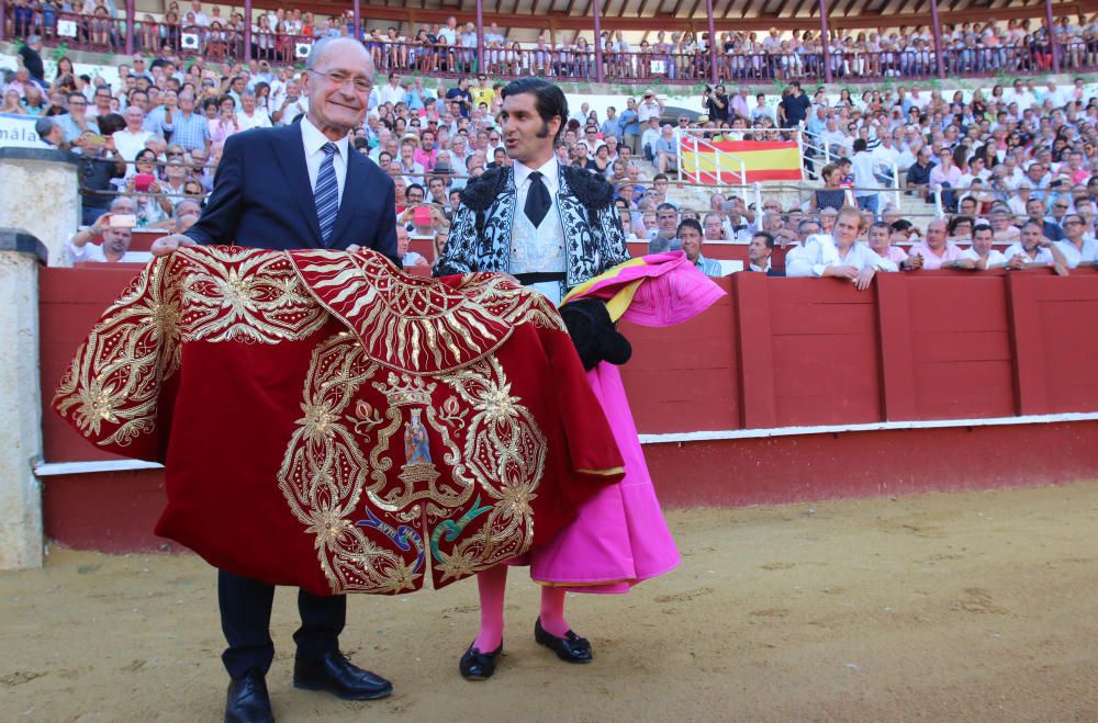 Morante de la Puebla, El Juli y Roca Rey, protagonistas del cartel del jueves en La Malagueta.