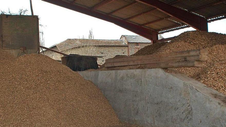 Una instal·lació energètica de biomassa per a calefacció a la Cerdanya