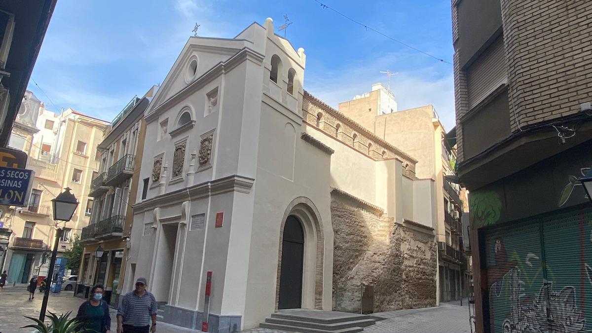 Ermita del Pilar, restaurada.