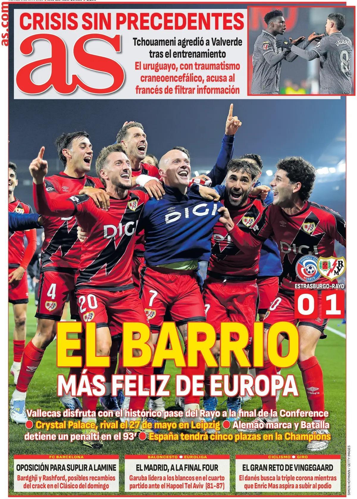 Las imágenes de las portadas de hoy