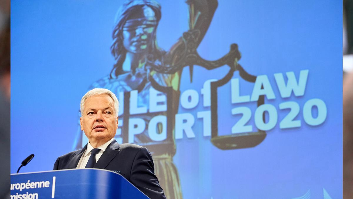 L&#039;eurocomissari de Justícia Didier Reynders en una imatge d&#039;arxiu