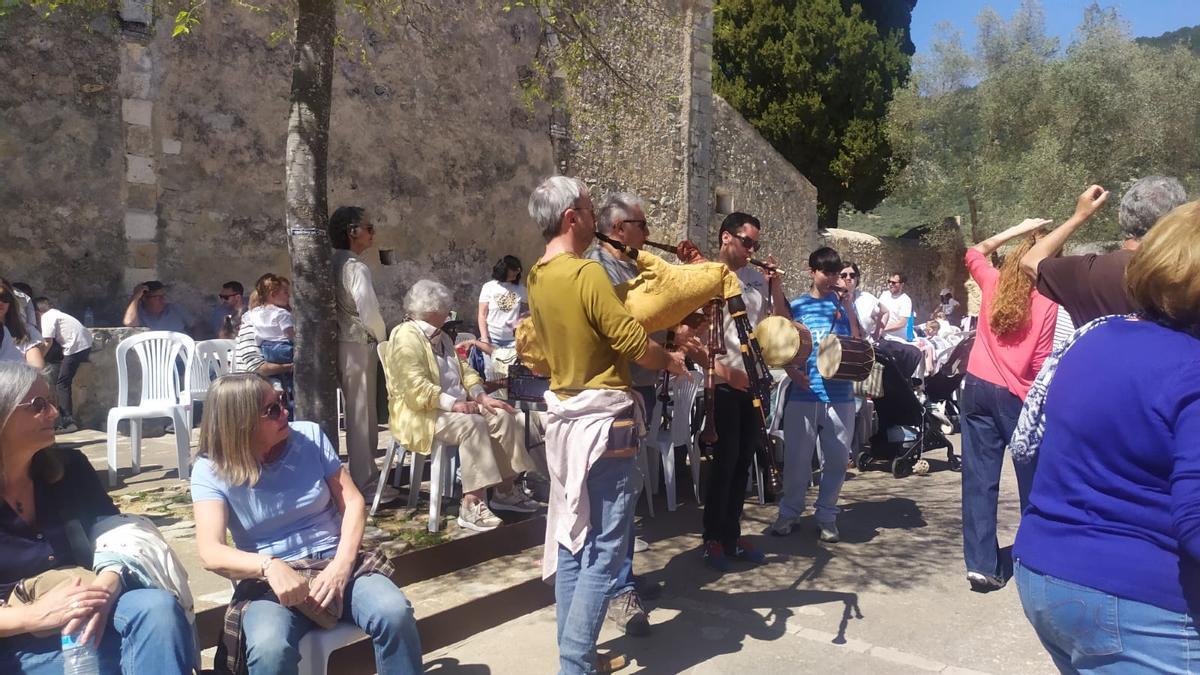 Pancaritat en Sant Miquel de Campanet.