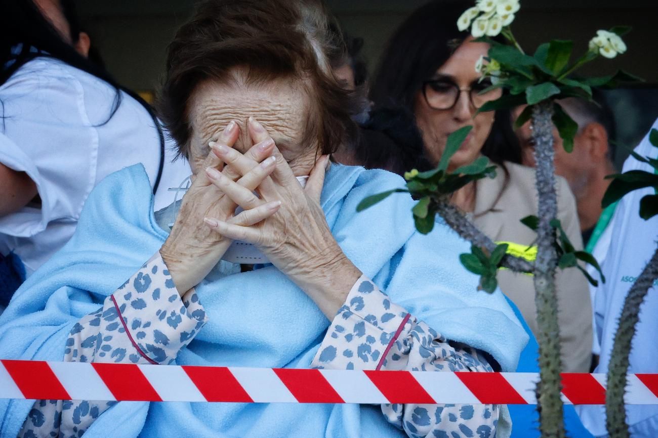 La 'Morenita' visita el Hospital de Nuestra Señora de La Candelaria