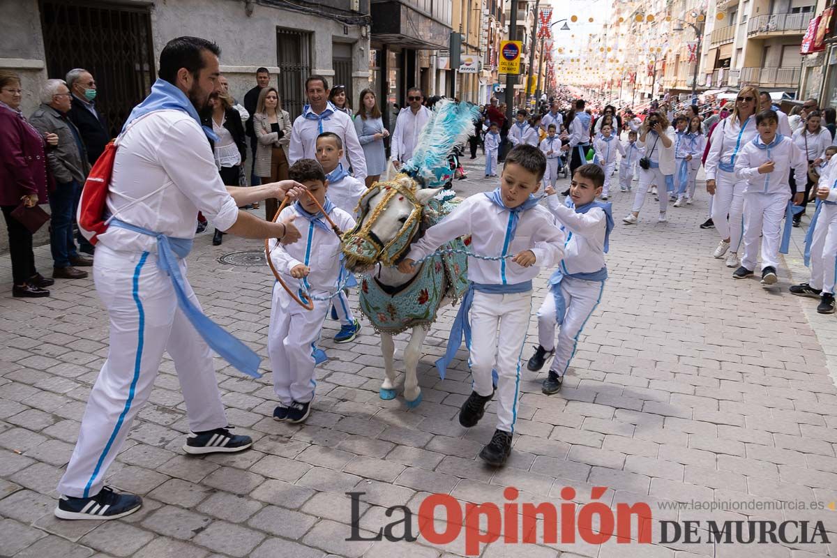 Desfile infantil en las Fiestas de Caravaca (Bando Caballos del Vino)