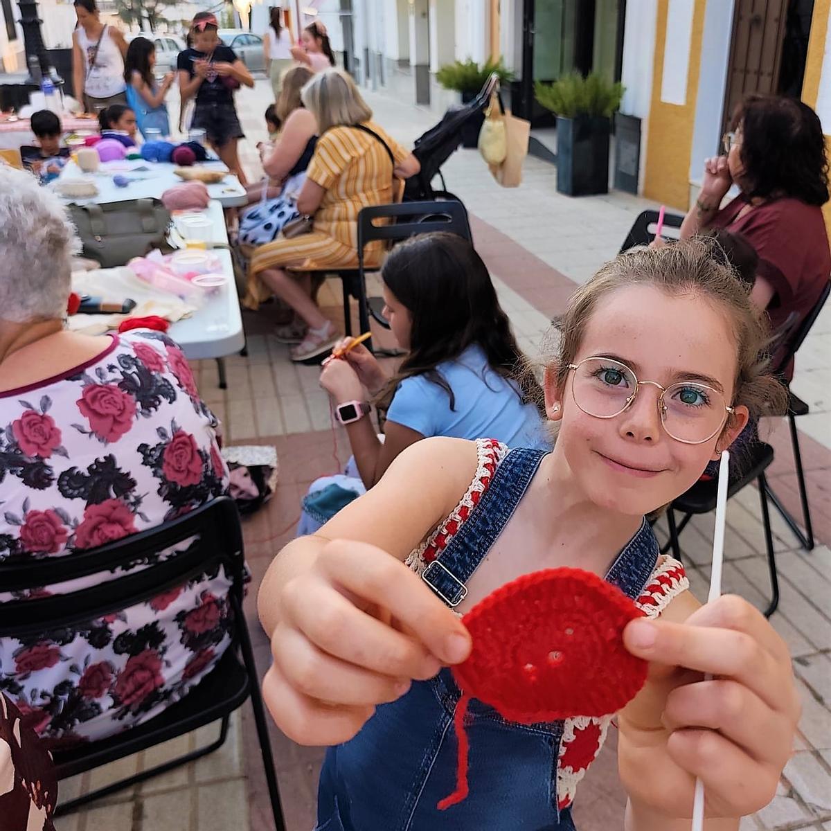 Clausura del taller de croché infantil