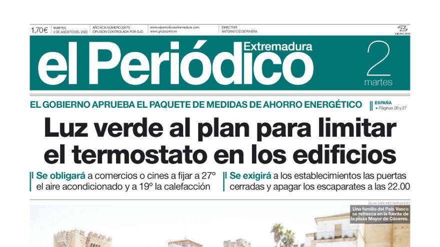 Consulta la portada correspondiente al día 2 de agosto del 2022