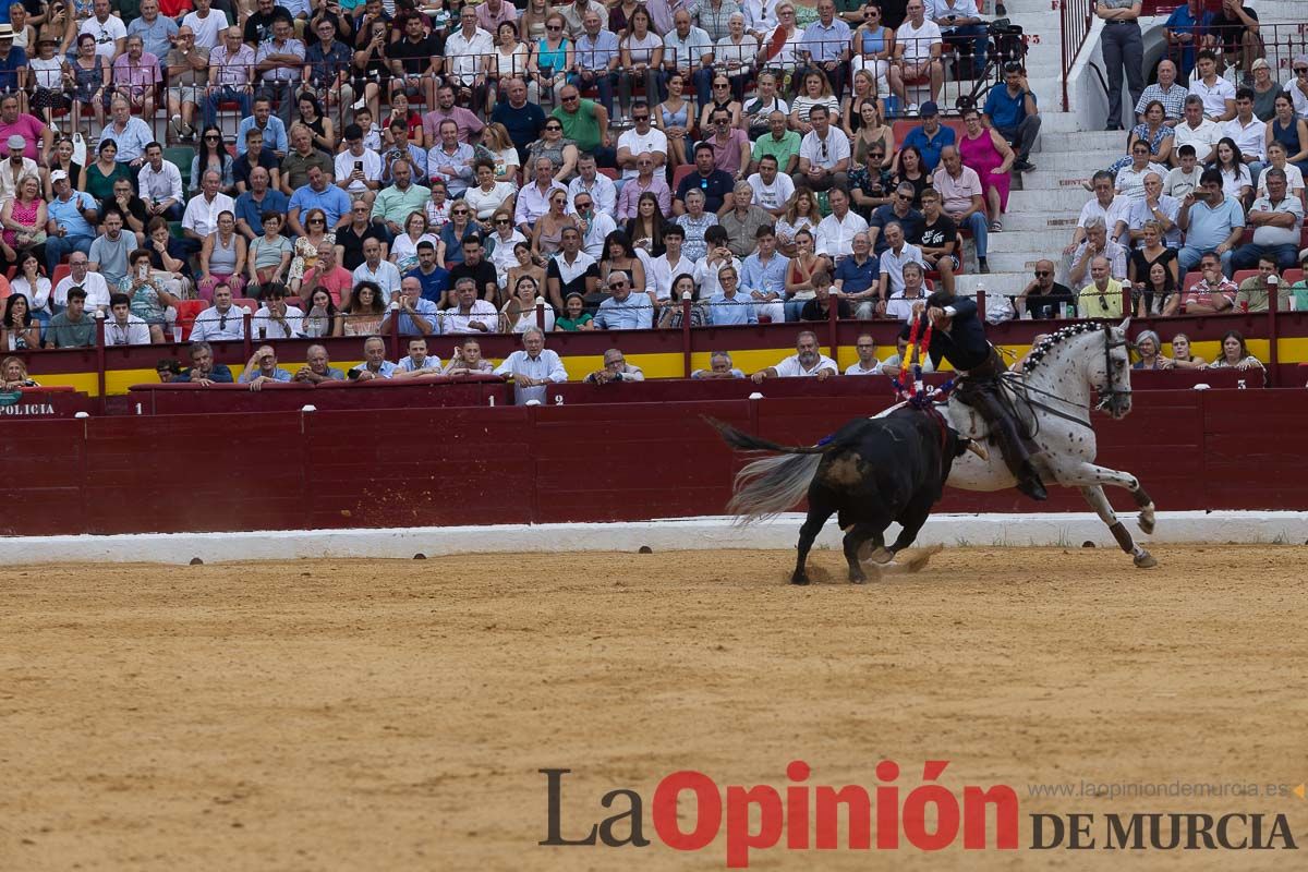 Corrida de Rejones en la Feria Taurina de Murcia (Andy Cartagena, Diego Ventura, Lea Vicens)