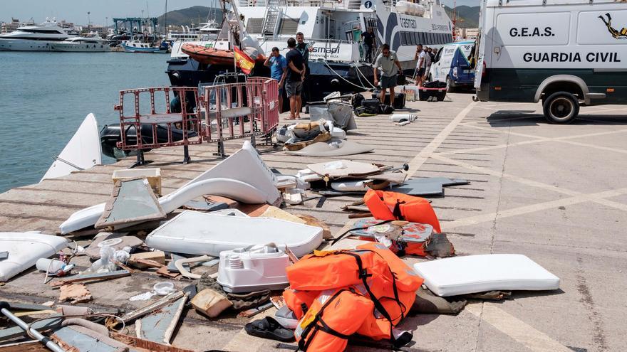 La lancha arrollada por un ferri en Ibiza en la que murió un hombre no llevaba luces y el patrón iba borracho