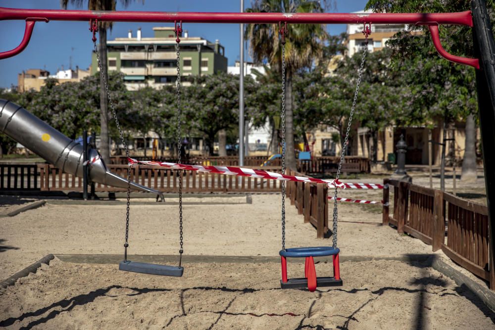 Los parques y las zonas verdes de Palma reabren con “normalidad”