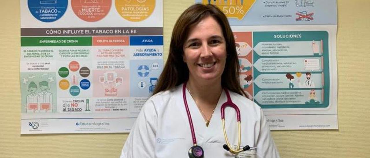 La doctora Estela Fernández Salgado.