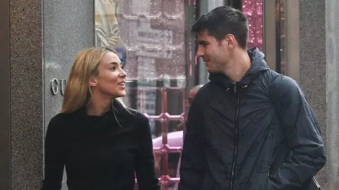 Álvaro Morata y Alice Campello otra vez juntos
