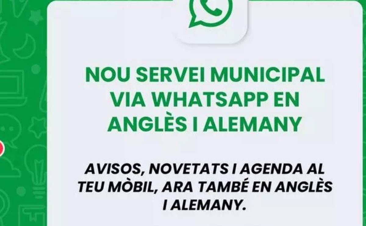 Der neue WhatsApp-Kanal auf Deutsch und Englisch sorgt für Wirbel in Sencelles.