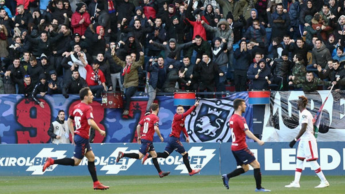 Osasuna se impone al Mallorca y sigue sin perder en El Sadar