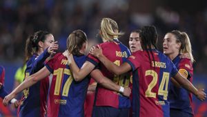 El FC Barcelona en el partido de vuelta de las semifinales de la Copa de la Reina