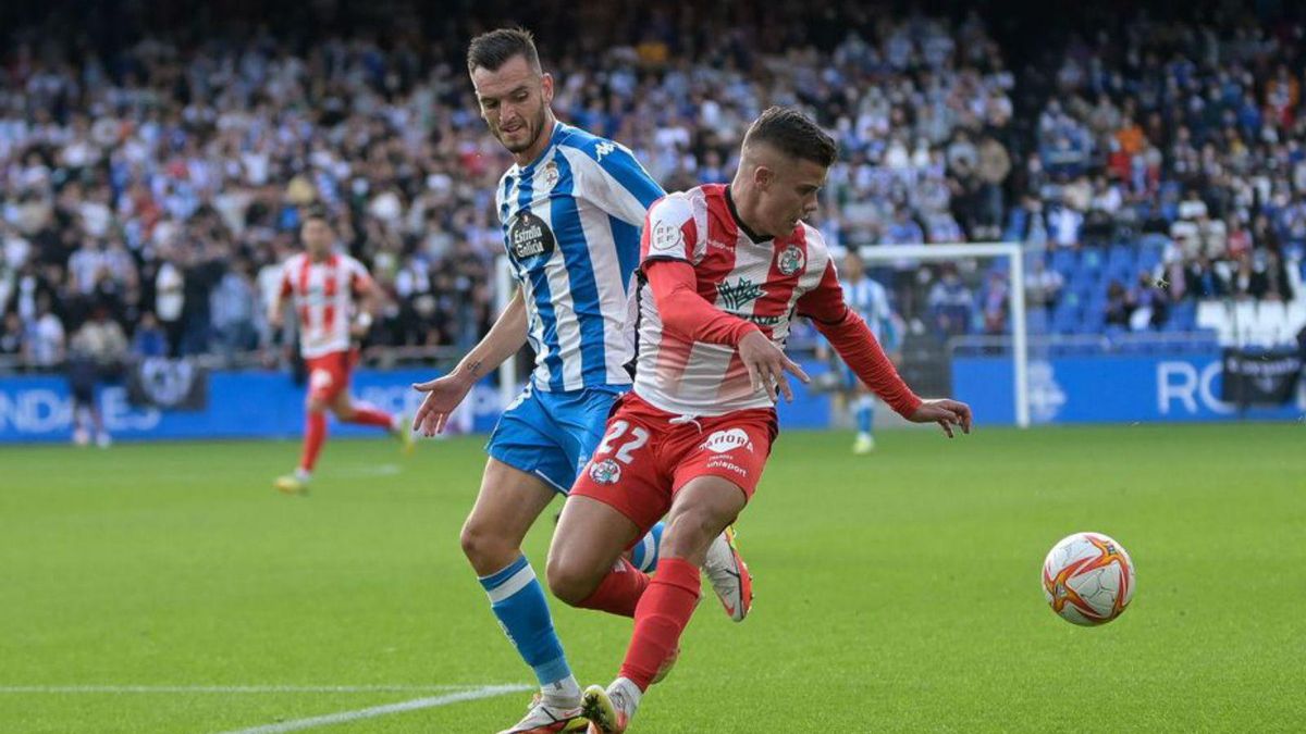 Imagen del último encuentro entre el Deportivo de la Coruña y el Zamora CF.