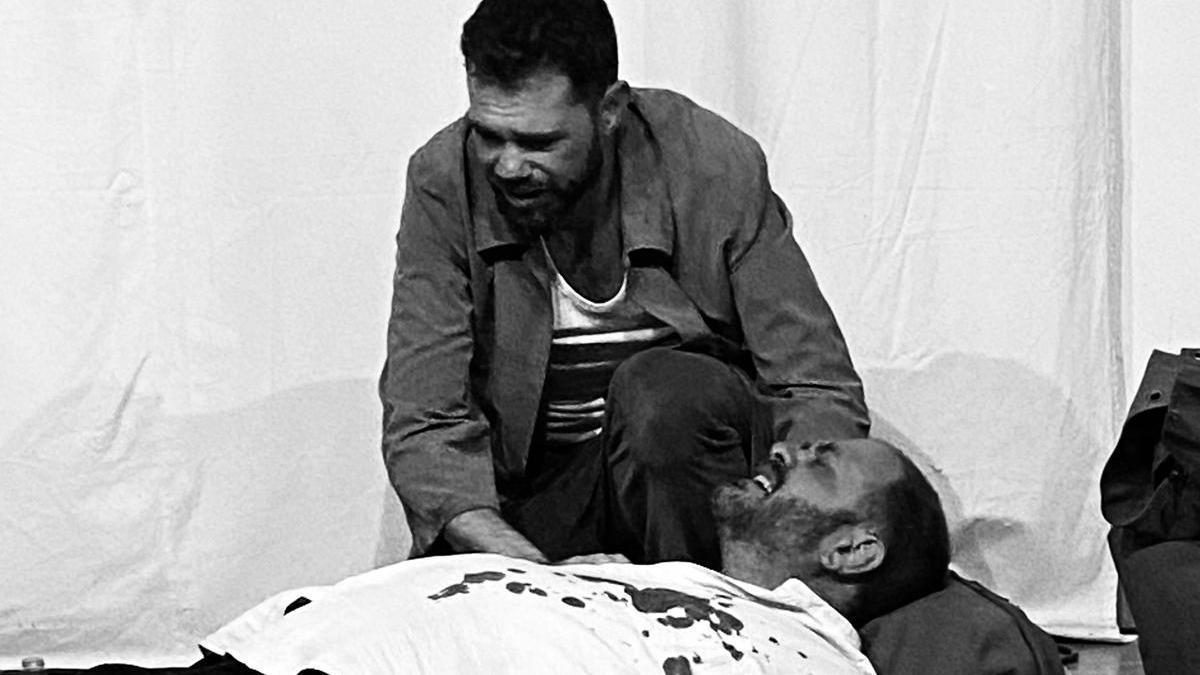 Un ensayo del nuevo montaje de Suc de Teatre.