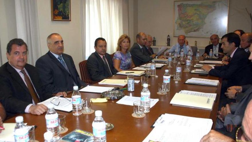 Reunión de representantes de Carbunión, en una imagen de archivo.