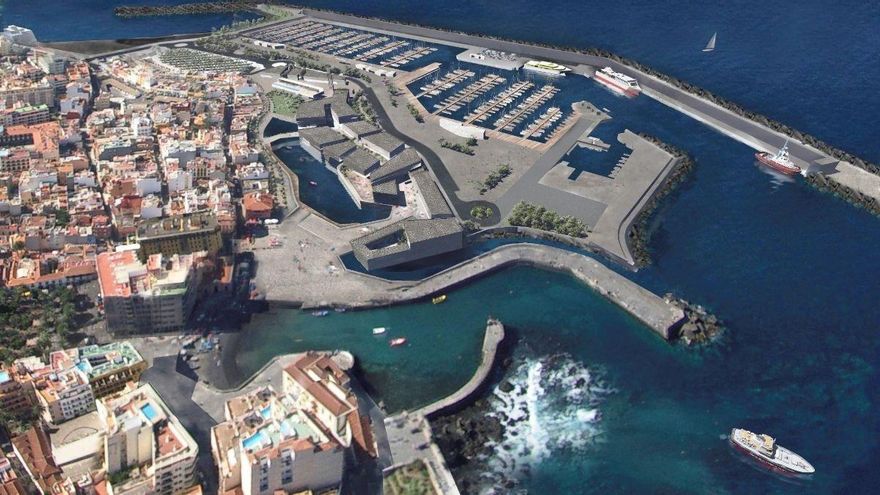 Resucita el nuevo muelle de Puerto de la Cruz