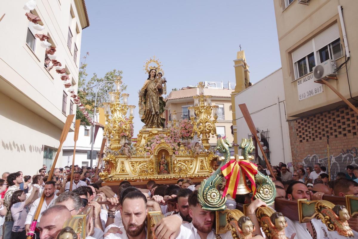 Las mejores imágenes de la procesión de Nuestra Señora del Carmen de Huelin Las mejores imágenes de la procesión de Nuestra Señora del Carmen de Huelin