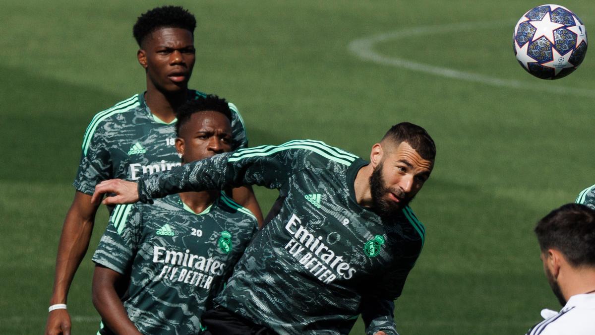 El Real Madrid cierra la preparación del Chelsea sin Mendy