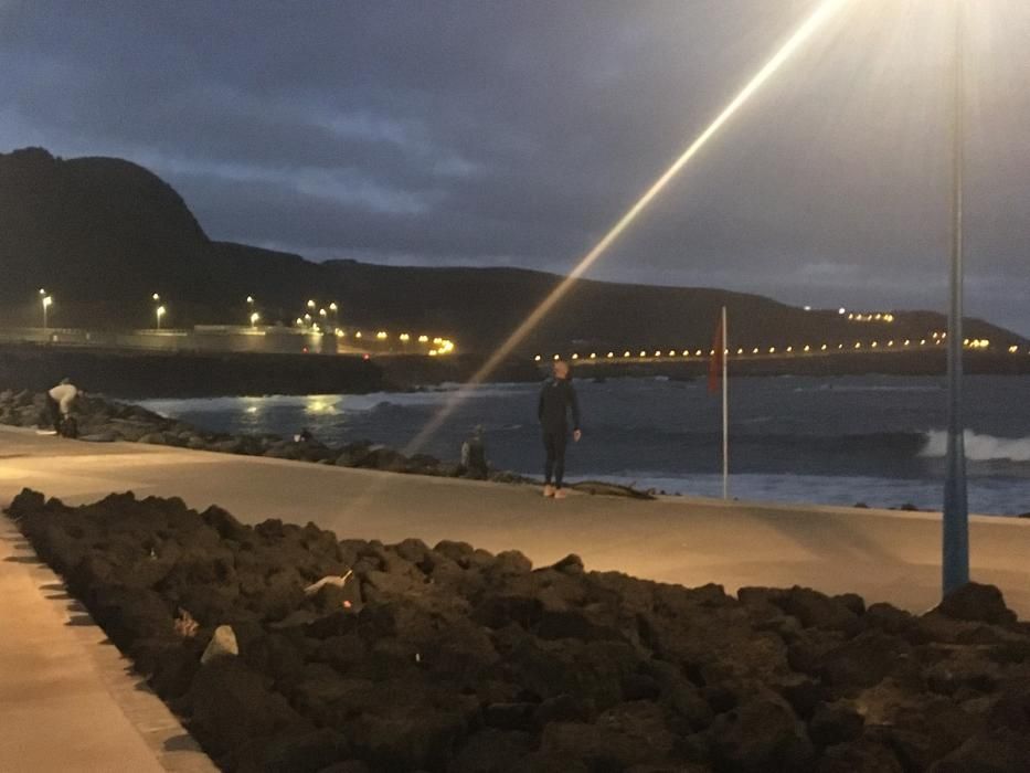 Deportistas en Las Palmas de Gran Canaria