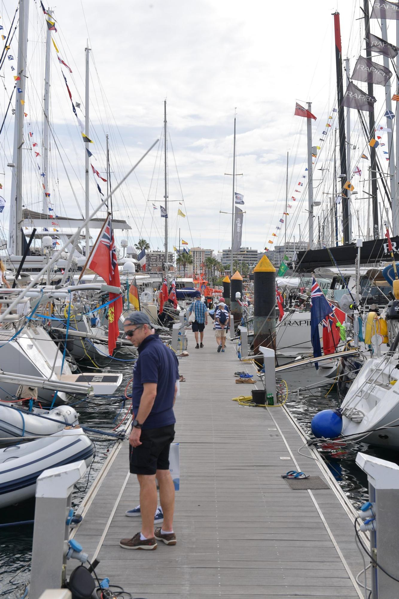 Participantes en la regata ARC, en el Muelle Deportivo de Las Palmas de Gran Canaria