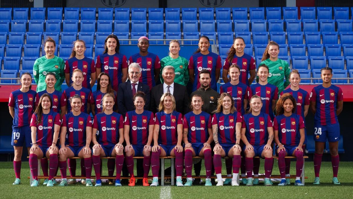 Posiciones de fútbol club barcelona femenino