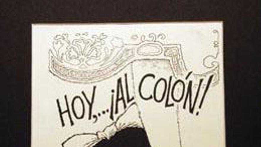 Imagen de una de las láminas de &#039;Mafalda&#039;. i LP / DLP