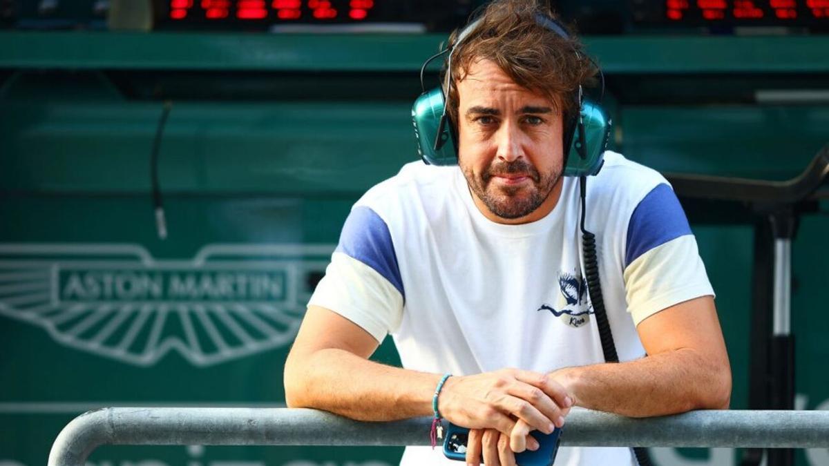 Fernando Alonso ya está inmerso en La Misión con Aston Martin