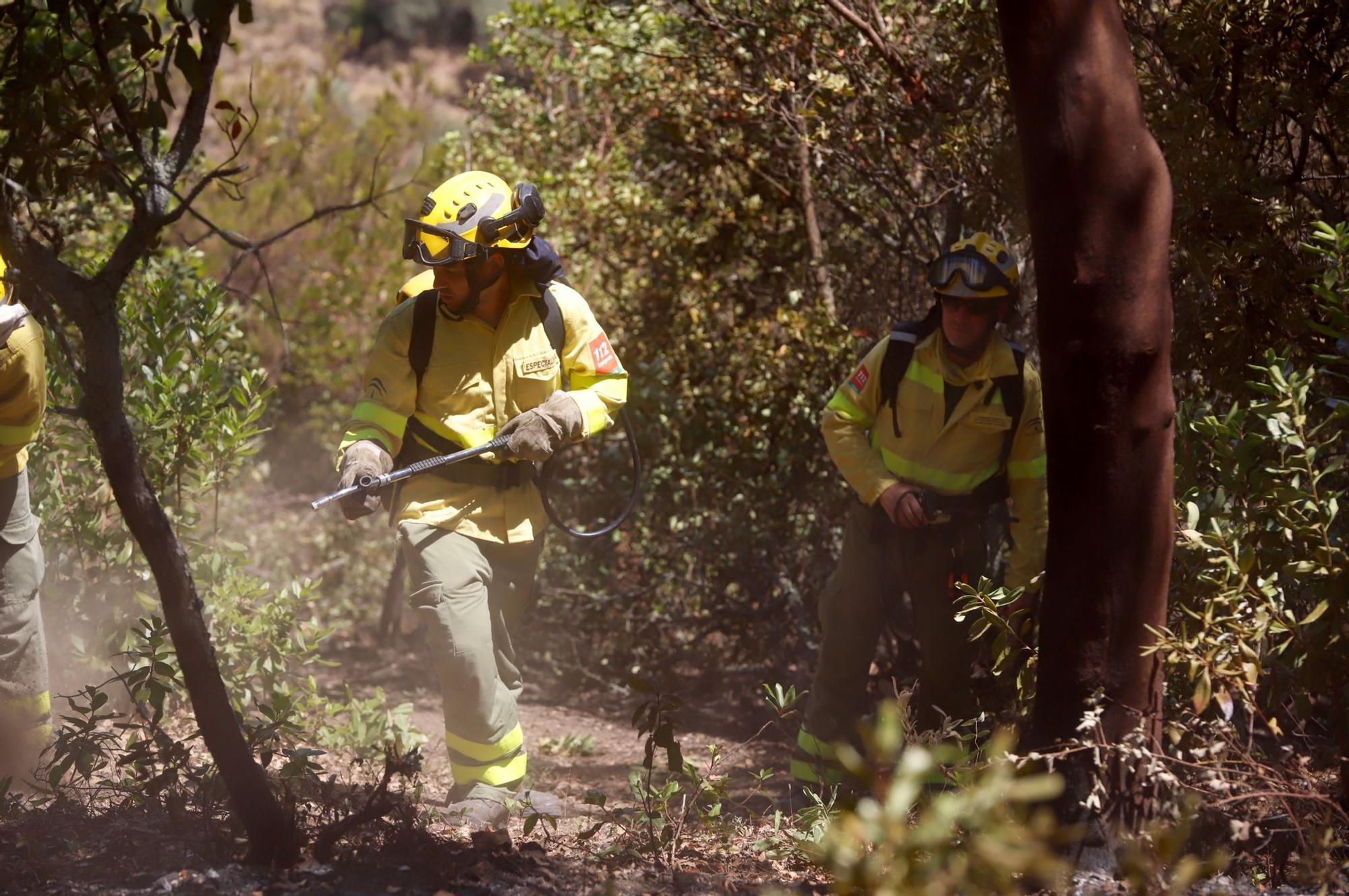 El Lagar de la Cruz, día uno tras el incendio