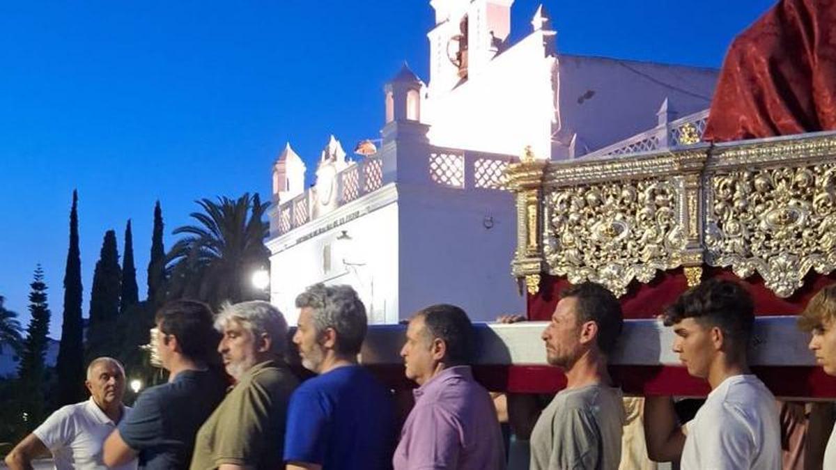 Uno de los últimos ensayos realizados en el parque de la Piedad.