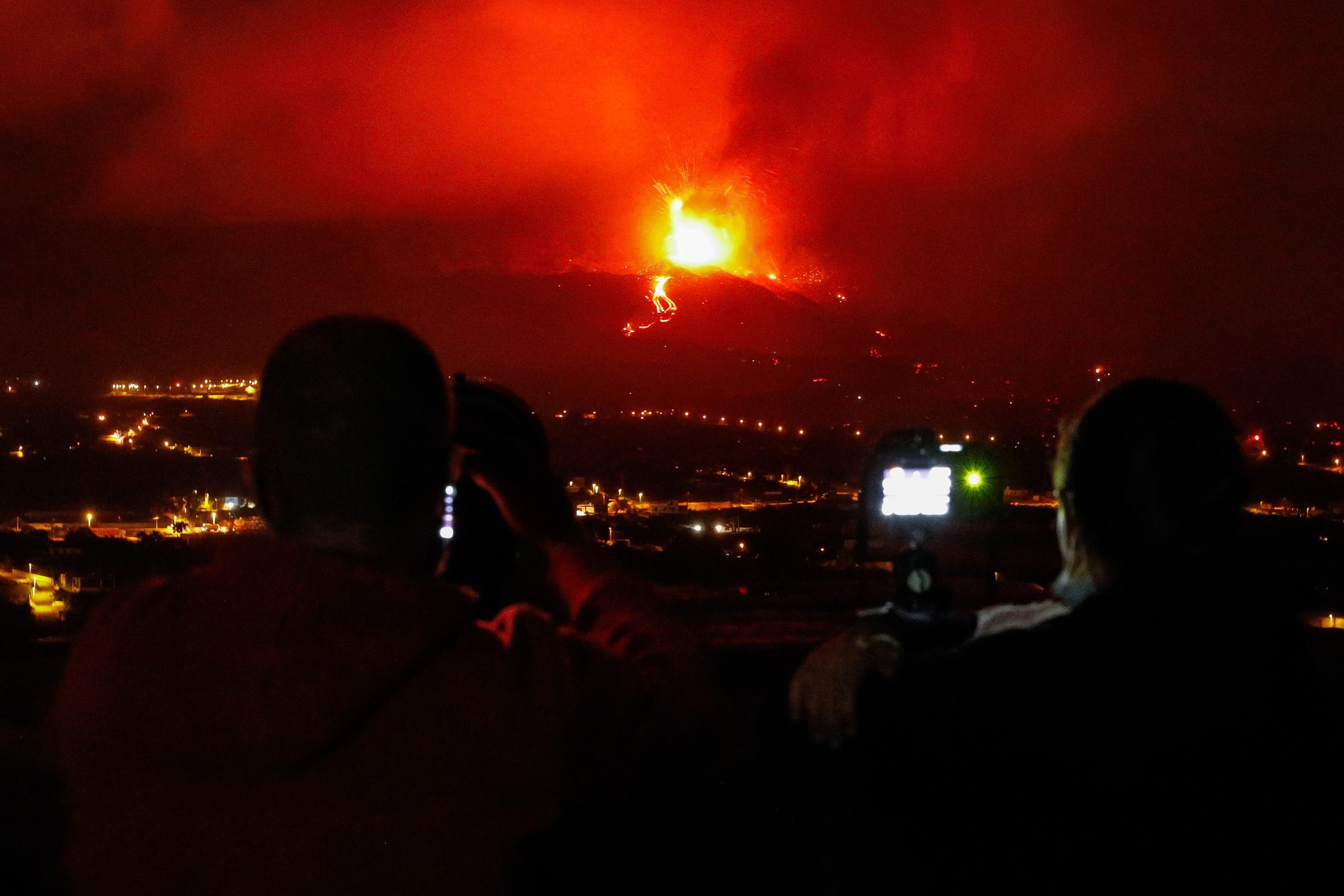 Las imágenes de la erupción volcánica en La Palma y sus devastadoras consecuencias