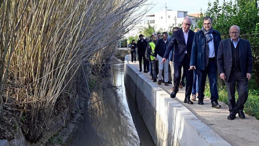 La ruta de la Aljufía recupera las acequias de Murcia en sus 14 kilómetros de recorrido
