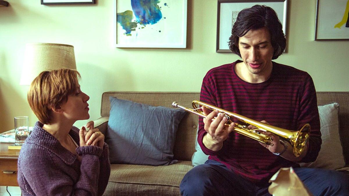 Scarlett Johansson y Adam Driver, en un fotograma de 'Historia de un matrimonio', de Noah Baumbach