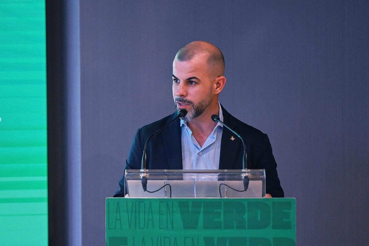 Manu Fajardo, en la presentación de Álvaro Fidalgo